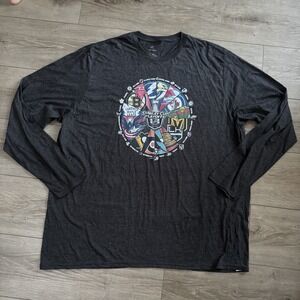 Mens Hockey‎ NHL Stanley Cup Playoffs 2018 Long Sleeve Shirt Size 3XL Fanatics